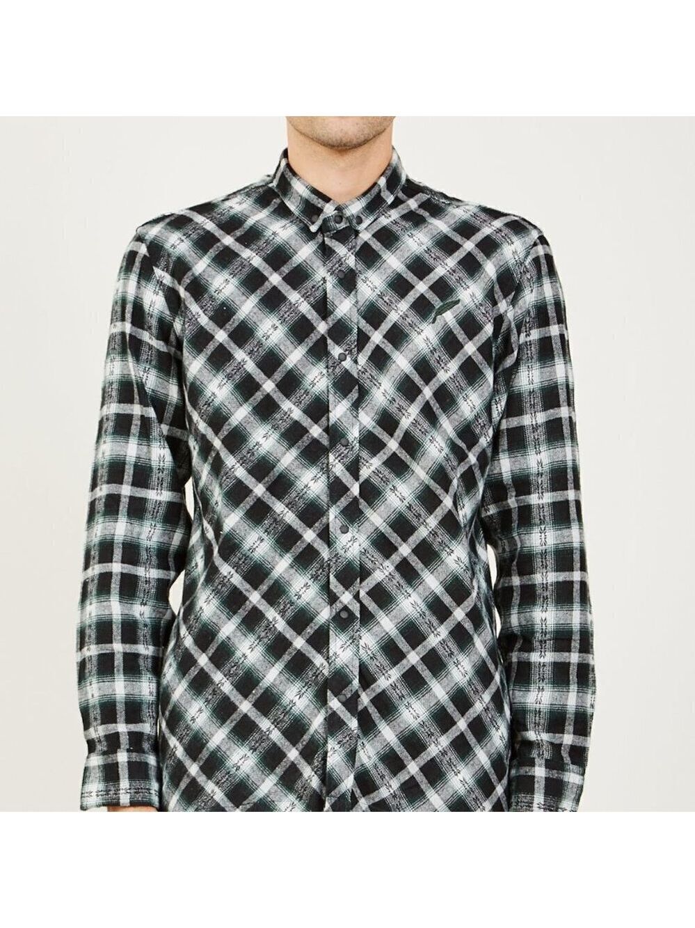 PUBLISH BNWT Plaid "Eldered" Shirt Sz Medium New